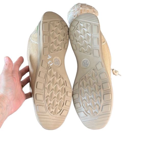 Roper Chillin’ Mens Tan Canvas Slip on Loafer Comfort Shoes 14 - Picture 15 of 16